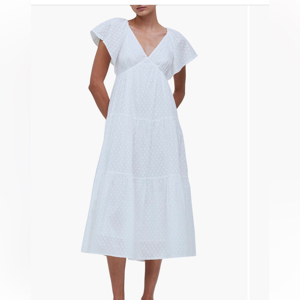 Madewell flutter maxi dress NWT